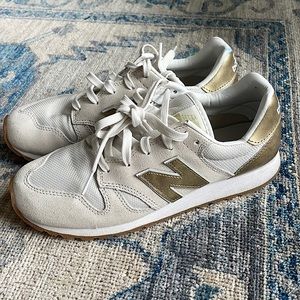 NIB New Balance 520 For J. Crew Sneakers Gold Salt 7.5